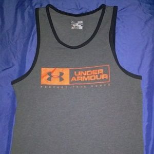 Men's under armour tank top sz. M
